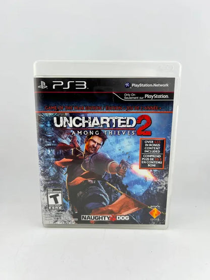 Uncharted 2 Among Thieves Game Of The Year Playstation 3 Ps3