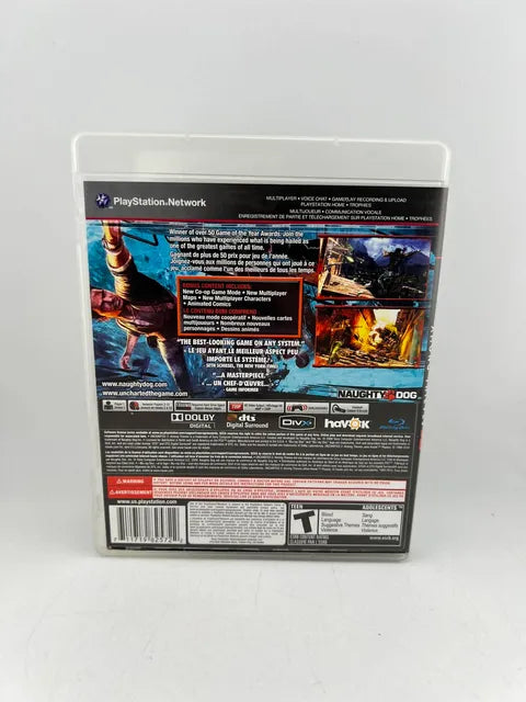 Uncharted 2 Among Thieves Game Of The Year Playstation 3 Ps3