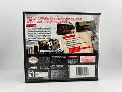 Unsolved Crimes Nintendo DS