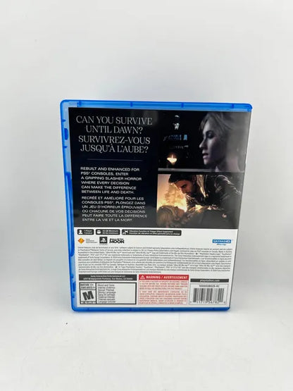 Until Dawn Playstation 5 PS5