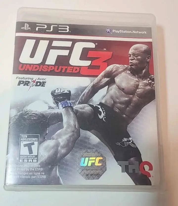 UFC Undisputed 3 Playstation 3 PS3 THQ