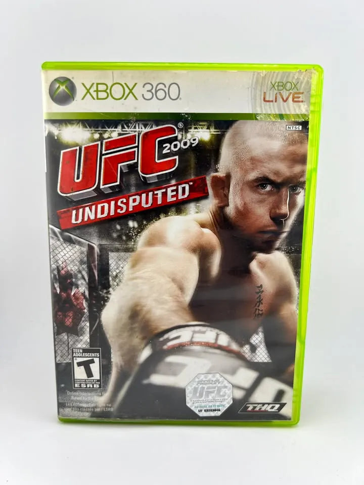 UFC 2009 Undisputed George St-Pierre Cover Xbox 360 X360