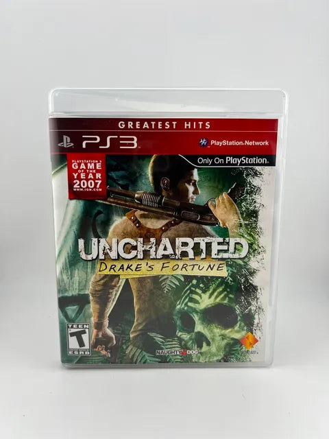 Uncharted Drake's Fortune Greatest Hits Playstation 3 PS3
