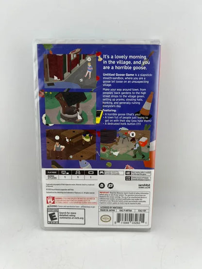 Untitled Goose Game Nintendo Switch