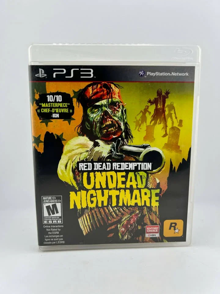 Red Dead Redemption Undead Nightmare Playstation 3 PS3