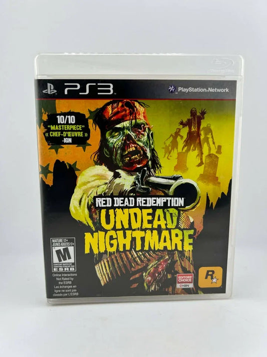 Red Dead Redemption Undead Nightmare Playstation 3 PS3