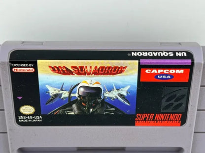 UN Squadron Super Nintendo SNES