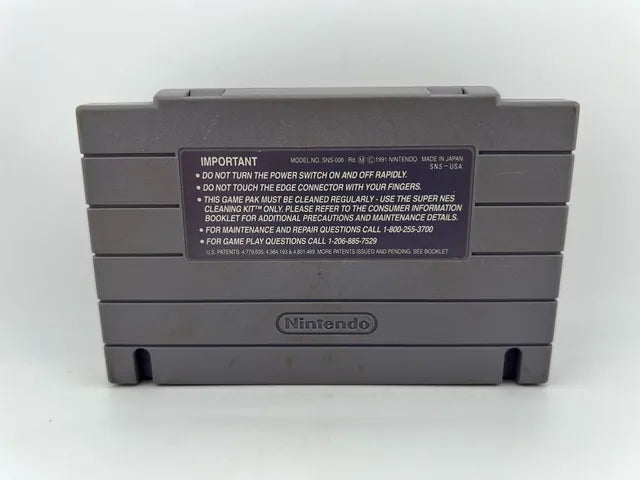 UN Squadron Super Nintendo SNES