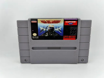 UN Squadron Super Nintendo SNES