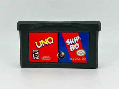 Uno and Skip-Bo Game Boy Advance GBA