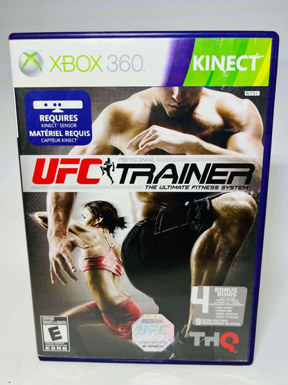 UFC PERSONAL TRAINER: THE ULTIMATE FITNESS SYSTEM (XBOX 360 X360) - jeux video game-x