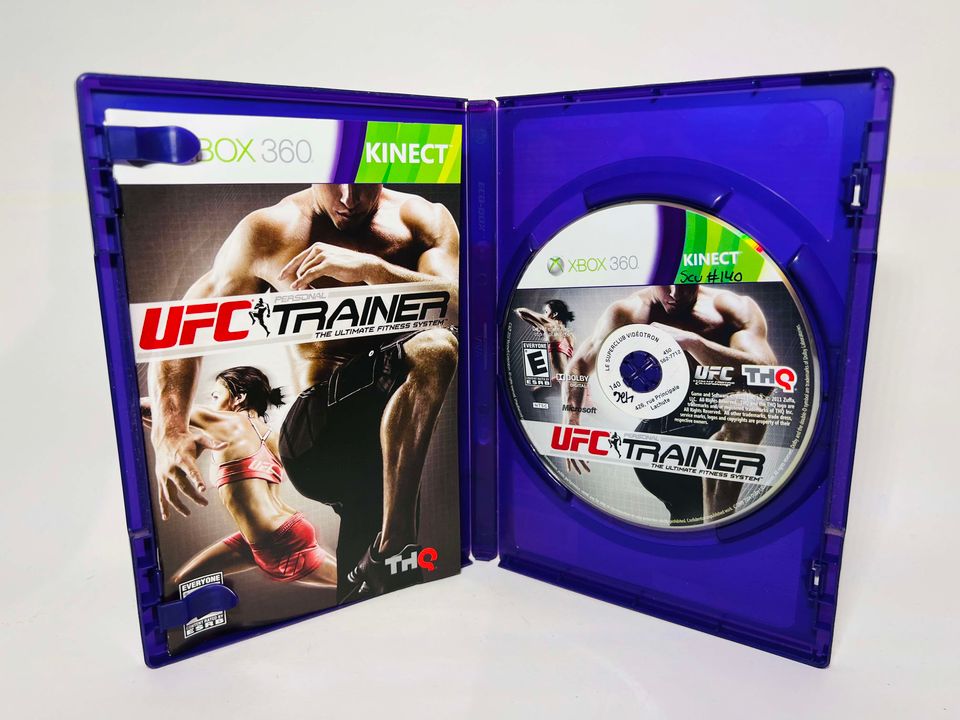 UFC PERSONAL TRAINER: THE ULTIMATE FITNESS SYSTEM (XBOX 360 X360) - jeux video game-x