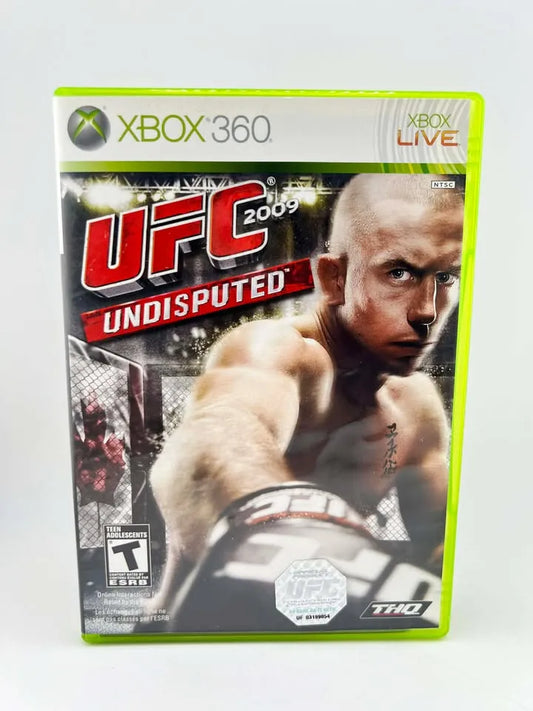 UFC 2009 Undisputed George St-Pierre Cover Xbox 360 X360