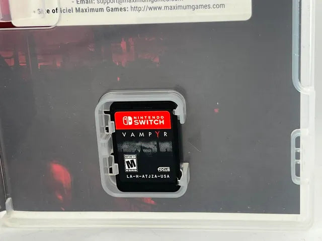 Vampyr Nintendo Switch