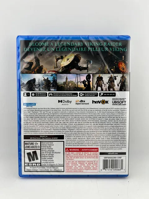Assassin's Creed Valhalla Playstation 5 PS5