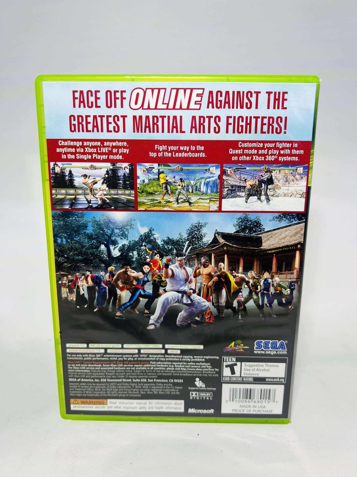 VIRTUA FIGHTER 5 XBOX 360 X360