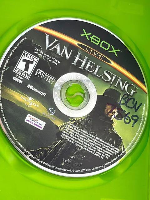 Van Helsing Xbox