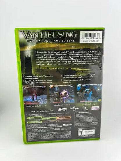 Van Helsing Xbox
