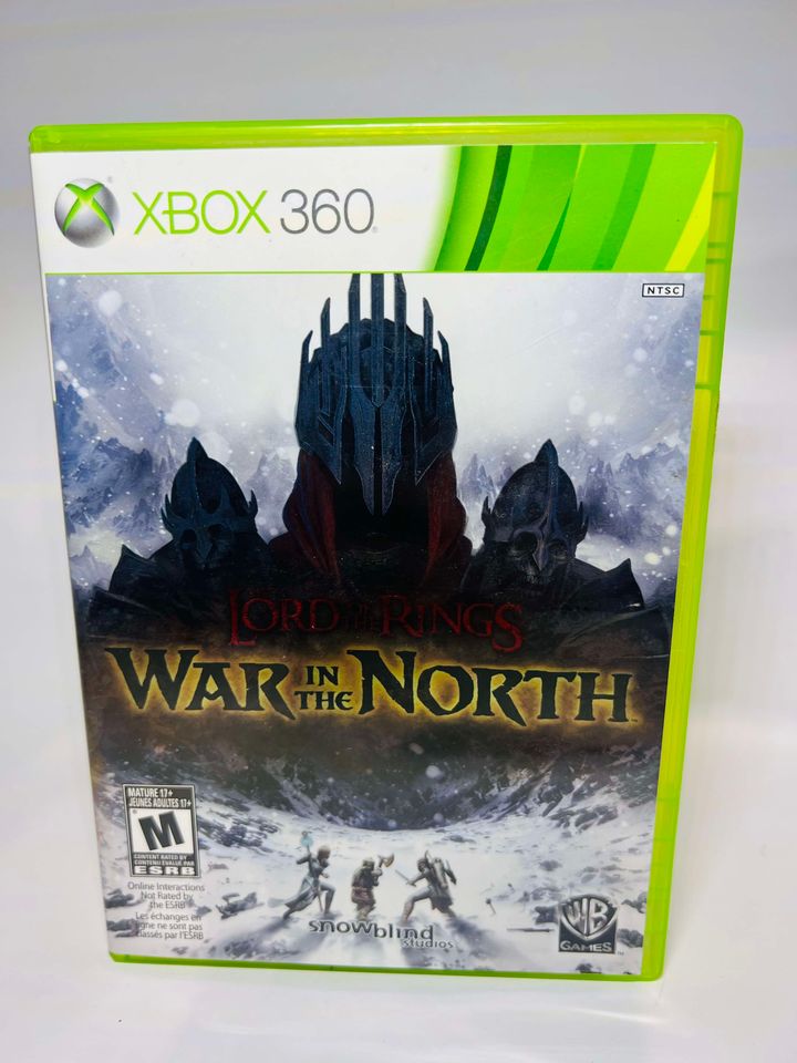 THE LORD OF THE RINGS: WAR IN THE NORTH XBOX 360 X360 - jeux video game-x