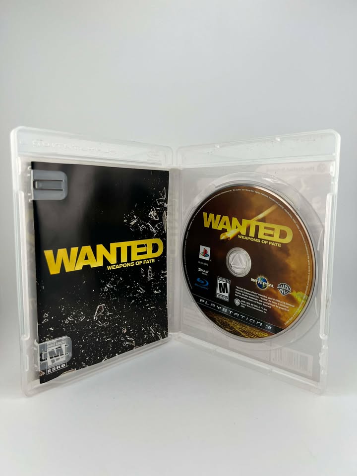 Wanted Weapons of Fate PlayStation 3 PS3