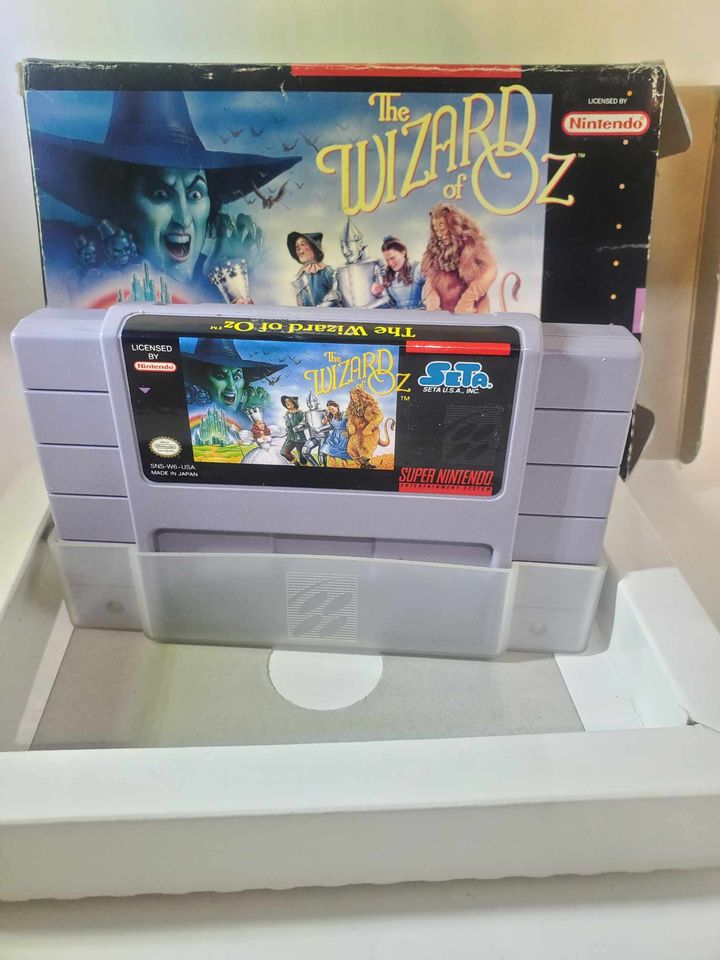 THE WIZARD OF OZ EN BOITE SUPER NINTENDO SNES - jeux video game-x