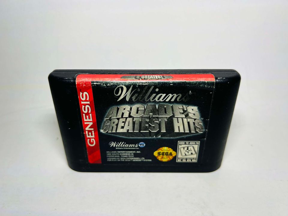 Williams Arcade's Greatest Hits SEGA GENESIS SG - jeux video game-x