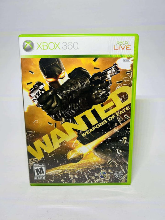 WANTED: WEAPONS OF FATE XBOX 360 X360