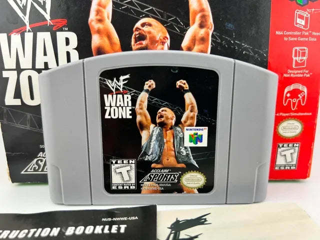 Wwf War Zone Nintendo 64 N64