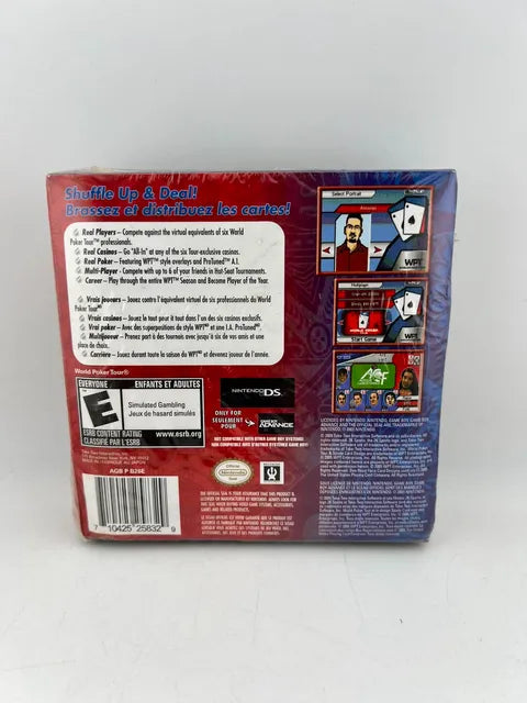 World Poker Tour Nintendo Game Boy Advance Gba