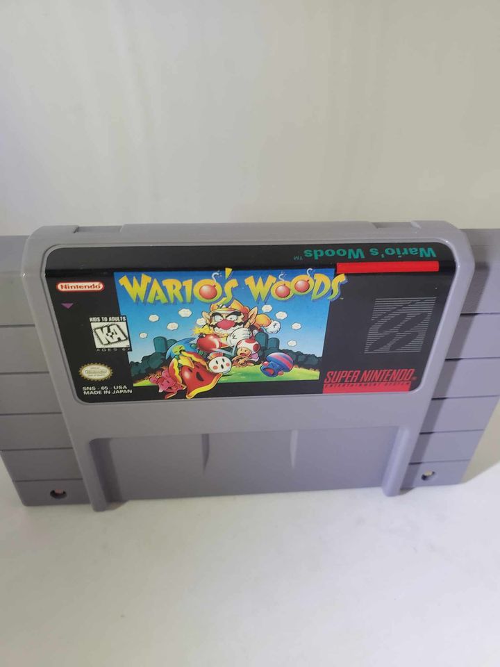 WARIO'S WOODS EN BOITE SUPER NINTENDO SNES - jeux video game-x