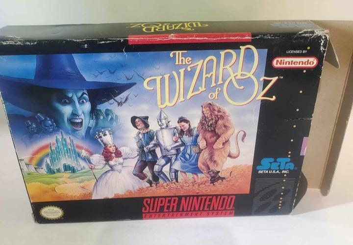 THE WIZARD OF OZ EN BOITE SUPER NINTENDO SNES - jeux video game-x