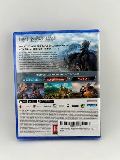 Witcher 3: Wild Hunt Complete Edition PAL IMPORT PS5
