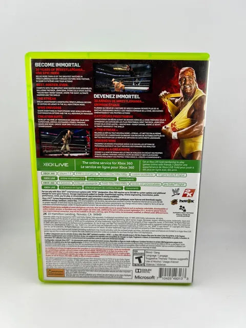 WWE 2K14 Xbox 360 X360