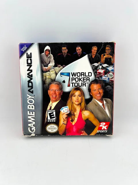 World Poker Tour Nintendo Game Boy Advance Gba