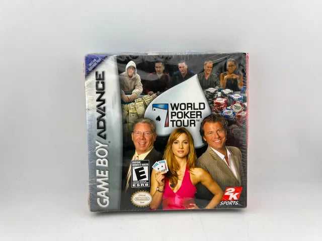 World Poker Tour Nintendo Game Boy Advance Gba