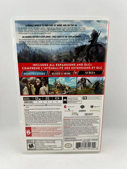 The Witcher 3 Wild Hunt Complete Edition Nintendo Switch