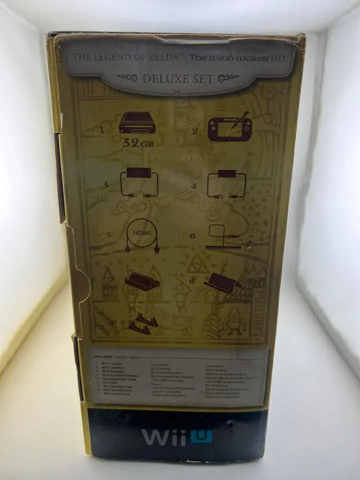 Console Deluxe: The legend of Zelda Wind Waker Edition Nintendo Wiiu