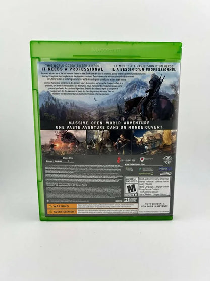 The Witcher 3: Wild Hunt Xbox One XONE