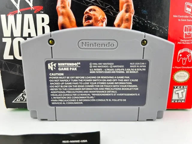 Wwf War Zone Nintendo 64 N64