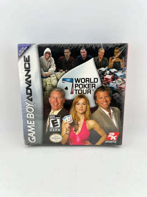 World Poker Tour Nintendo Game Boy Advance Gba