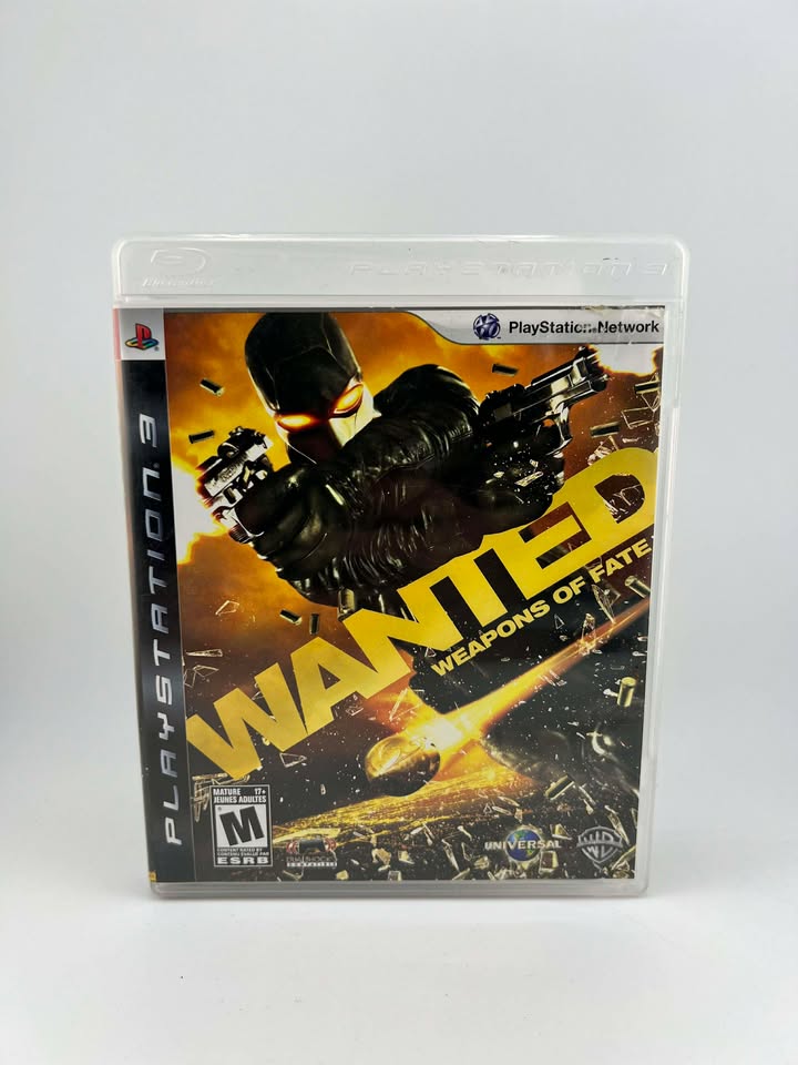 Wanted Weapons of Fate PlayStation 3 PS3
