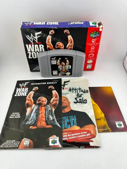 Wwf War Zone Nintendo 64 N64