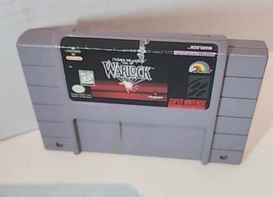 Warlock Super Nintendo SNES LJN