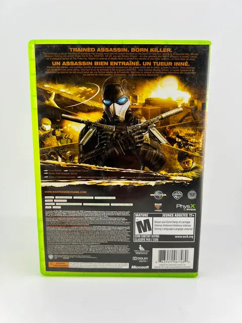 Wanted: Weapons of Fate Xbox 360 X360