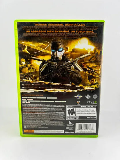 Wanted: Weapons of Fate Xbox 360 X360