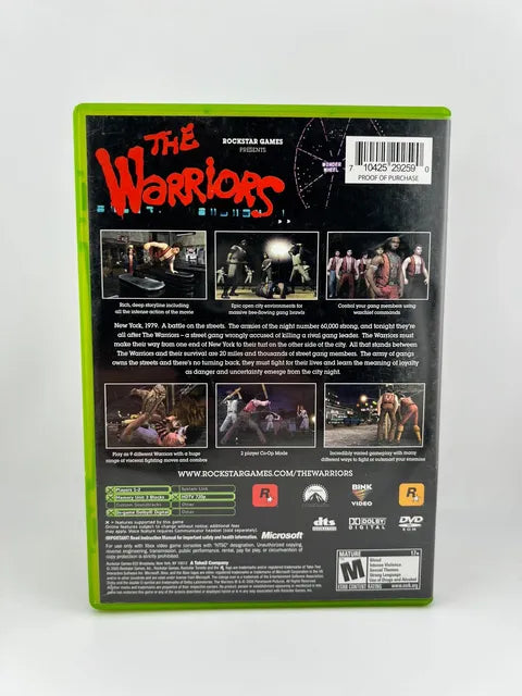 The Warriors Xbox