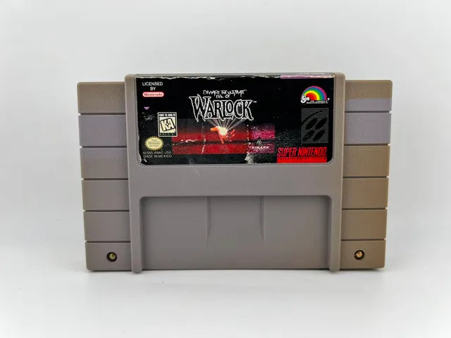 Warlock Super Nintendo SNES