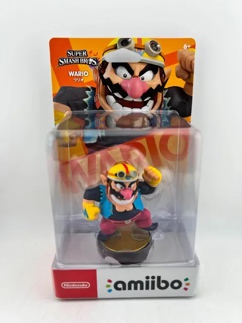 Wario Amiibo Super smash bros series