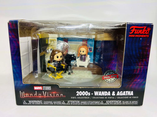 Funko POP! Mini Moments: Marvel's WandaVision Living Room 70's Wanda & Agatha - jeux video game-x