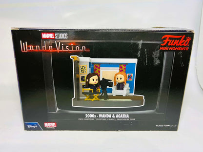 Funko POP! Mini Moments: Marvel's WandaVision Living Room 70's Wanda & Agatha - jeux video game-x